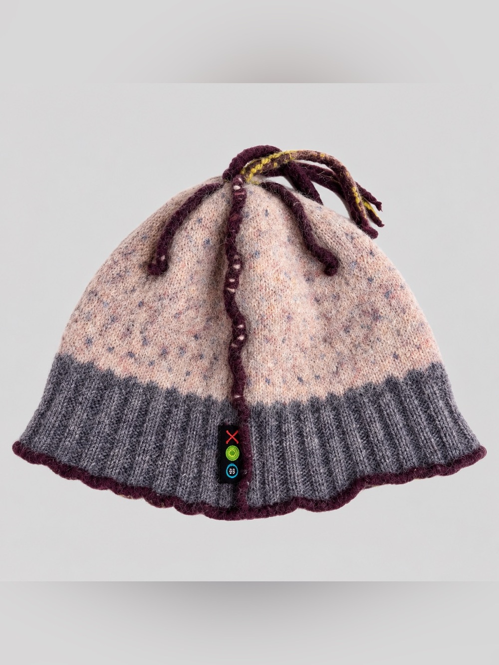 Bohemian Fleece Beanie Hat Festival Hippie Fairy Grunge
